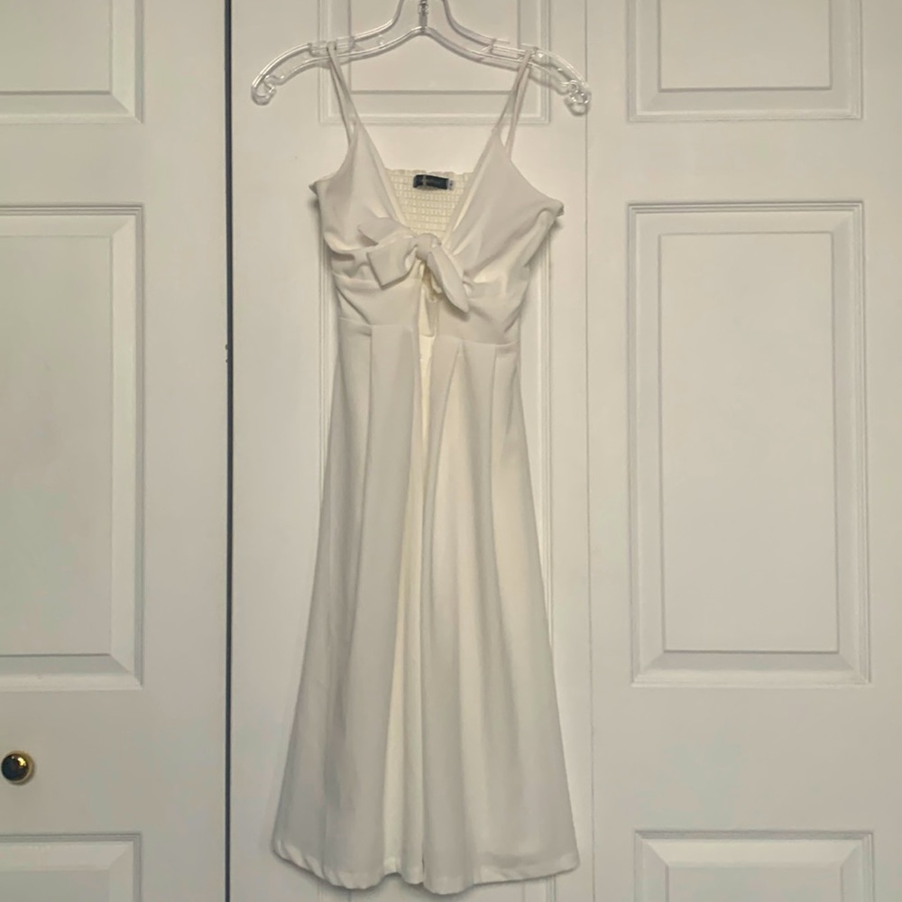 White Midi Dress